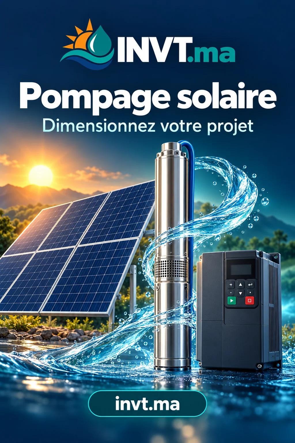 INVT.ma — Pompage solaire