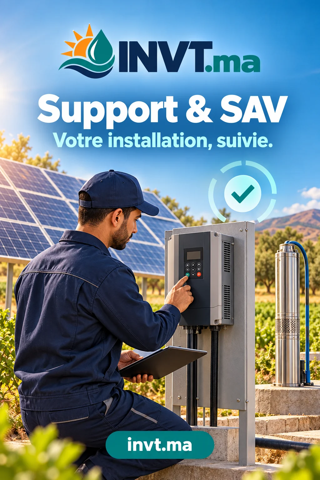 INVT.ma — Support et SAV